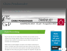 Tablet Screenshot of chiropendoender.wordpress.com