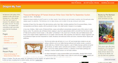 Desktop Screenshot of dragonmyfeet.wordpress.com