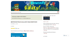 Desktop Screenshot of binweevilsgalaxy.wordpress.com