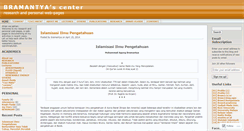 Desktop Screenshot of bramantya.wordpress.com