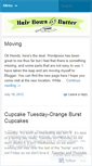Mobile Screenshot of hairbowsandbutter.wordpress.com