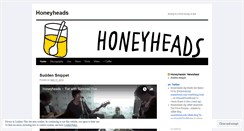 Desktop Screenshot of honeyheads.wordpress.com