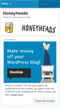 Mobile Screenshot of honeyheads.wordpress.com
