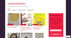 Desktop Screenshot of childtasticbooks.wordpress.com