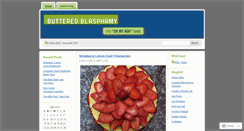 Desktop Screenshot of butteredblasphamy.wordpress.com