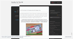 Desktop Screenshot of dorothyonthehill.wordpress.com