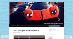 Desktop Screenshot of neosuit.wordpress.com