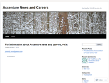 Tablet Screenshot of acncareers.wordpress.com