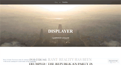 Desktop Screenshot of displayer.wordpress.com