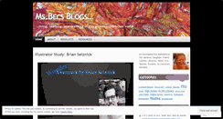 Desktop Screenshot of msbecs.wordpress.com