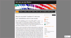 Desktop Screenshot of bertjanvandermieden.wordpress.com