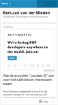 Mobile Screenshot of bertjanvandermieden.wordpress.com