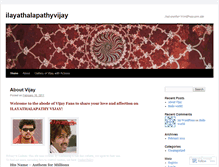 Tablet Screenshot of ilayathalapathyvijay.wordpress.com