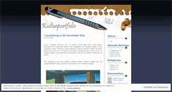 Desktop Screenshot of kulturportfolioeinmalanders.wordpress.com
