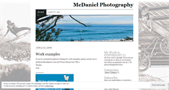 Desktop Screenshot of mcdanielphotography.wordpress.com