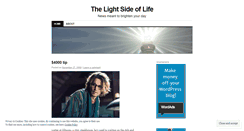 Desktop Screenshot of lightsideoflife.wordpress.com