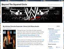 Tablet Screenshot of beyondthesquaredcircle.wordpress.com