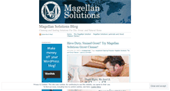 Desktop Screenshot of magellansolutions.wordpress.com