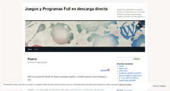 Desktop Screenshot of juegosprogramasfull.wordpress.com
