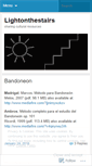 Mobile Screenshot of lightonthestairs.wordpress.com