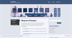 Desktop Screenshot of filang.wordpress.com