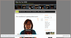 Desktop Screenshot of gofar2009.wordpress.com
