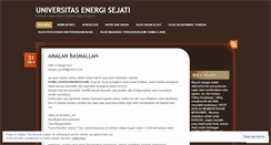 Desktop Screenshot of energisejati.wordpress.com