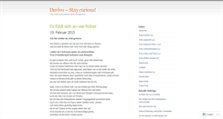 Desktop Screenshot of davivo.wordpress.com