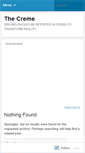 Mobile Screenshot of cremetangerine.wordpress.com