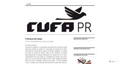 Desktop Screenshot of cufamaringa.wordpress.com