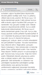 Mobile Screenshot of ahmetmaranki.wordpress.com