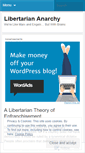 Mobile Screenshot of libertariananarchy.wordpress.com