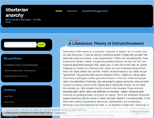 Tablet Screenshot of libertariananarchy.wordpress.com