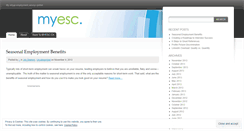 Desktop Screenshot of myercblog.wordpress.com