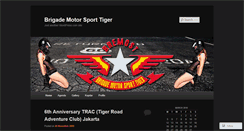 Desktop Screenshot of brigademotorsporttiger.wordpress.com