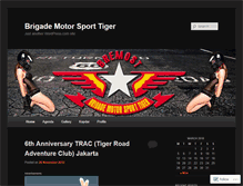 Tablet Screenshot of brigademotorsporttiger.wordpress.com