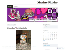 Tablet Screenshot of maxineshirley.wordpress.com