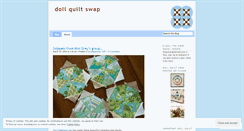 Desktop Screenshot of dollquiltswap.wordpress.com