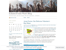 Tablet Screenshot of echeloneventswest.wordpress.com