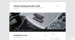 Desktop Screenshot of chestercycling.wordpress.com