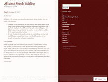 Tablet Screenshot of musclebuildingtipss.wordpress.com