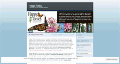 Desktop Screenshot of happytonics.wordpress.com