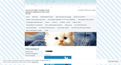 Desktop Screenshot of kittylover4ever.wordpress.com