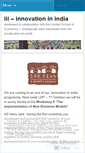 Mobile Screenshot of iii2010.wordpress.com
