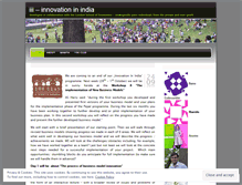 Tablet Screenshot of iii2010.wordpress.com