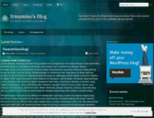 Tablet Screenshot of irmamino.wordpress.com