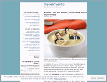 Tablet Screenshot of mereinvento.wordpress.com