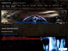 Tablet Screenshot of darkrevolution.wordpress.com