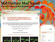 Tablet Screenshot of midcenturymodsquad.wordpress.com