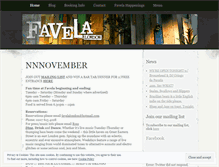 Tablet Screenshot of favelalondon.wordpress.com